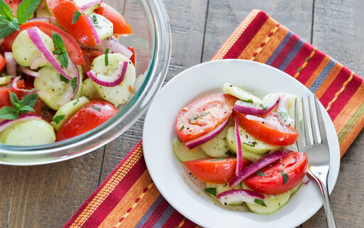 Tomato Cucumber Salad