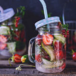 Strawberry Cucumber Fizz