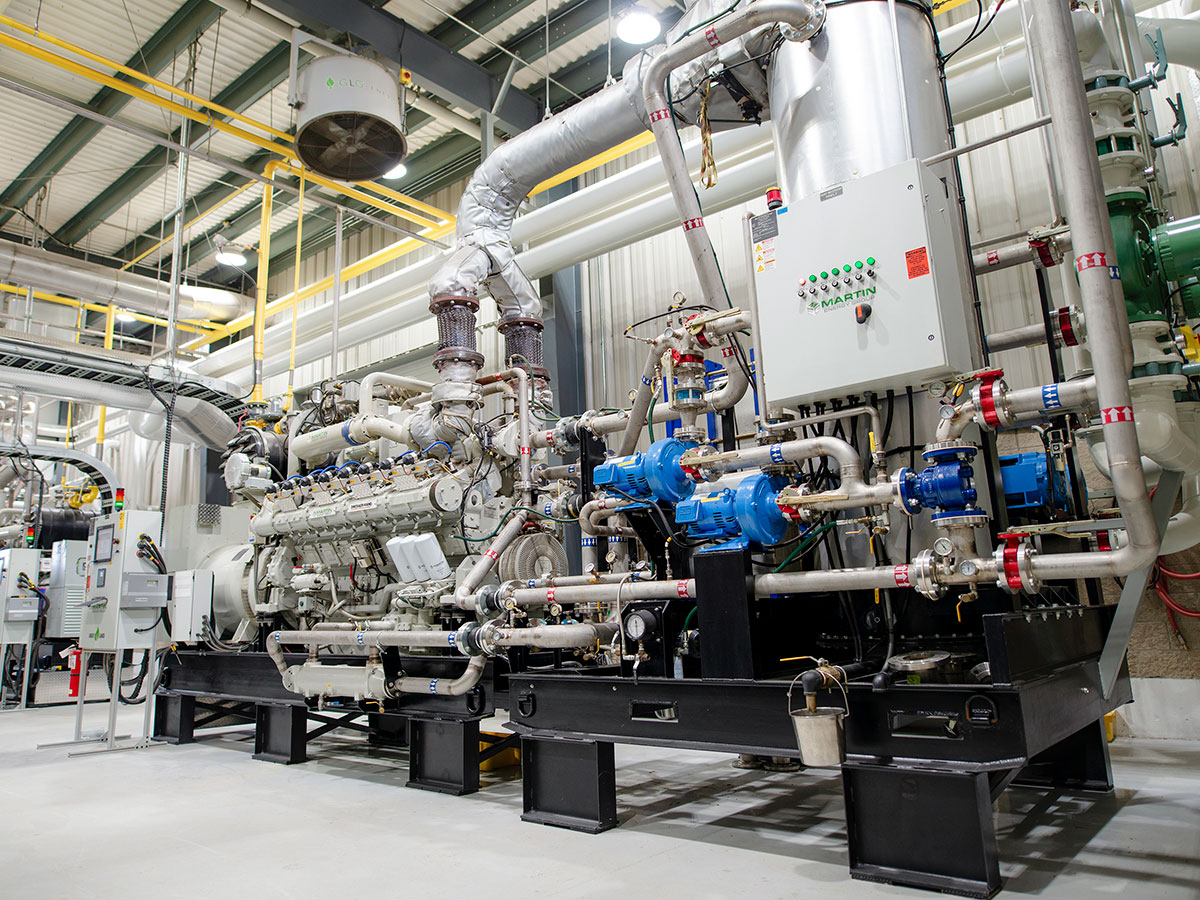 Boiler Room in Greenhouse