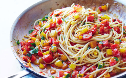 Mixed Pepper Pasta